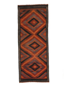 122X315 Afghan Vintage Kilim Rug Oriental Runner
 Dark Red/Black (Wool, Afghanistan) Carpetvista