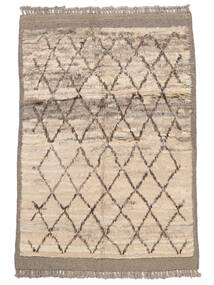 Moroccan Berber - Afghanistan Teppich 125X183 Orange/Braun Wolle, Afghanistan Carpetvista
