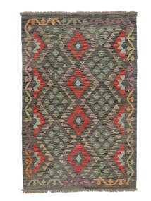 96X147 Small Kilim Afghan Old Style Rug Wool, Carpetvista