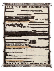  Moroccan Berber - Afghanistan 173X227 Wool Rug Orange/Black Carpetvista