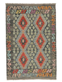  Kelim Afghan Old Style Matot 103X152 Tummankeltainen/Ruskea Carpetvista