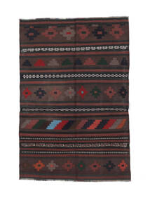  138X202 Vintage Small Afghan Vintage Kilim Rug Wool, Carpetvista