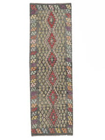  92X287 Small Kilim Afghan Old Style Rug Wool, Carpetvista