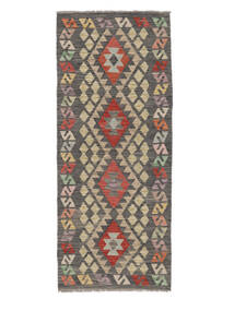  Kelim Afghan Old Style Teppe 81X199 Brun/Oransje Carpetvista
