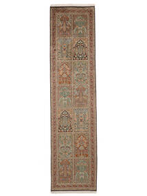 Gångmatta 79X314 Orientalisk Kashmir Äkta Silke
