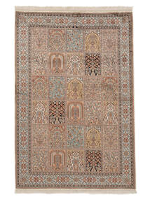 絨毯 オリエンタル カシミール ピュア シルク 125X188 (絹, インド)