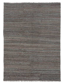  145X199 Kilim Modern Rug Brown/Black Afghanistan Carpetvista