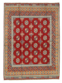  172X228 Afghan Fine Rug Dark Red/Brown Afghanistan Carpetvista