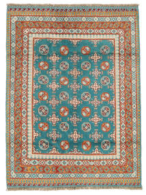  Afghan Fine Matot 125X166 Villamatto Ruskea/Tummanpunainen Pieni Matto Carpetvista