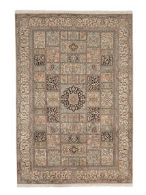 絨毯 オリエンタル カシミール ピュア シルク 189X275 茶色/オレンジ (絹, インド)