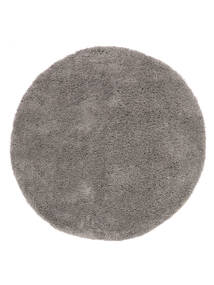  Ø 250 Plain (Single Colored) Kids Rug Shaggy Large Comfy - Grey