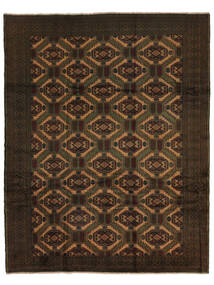 247X313 絨毯 オリエンタル バルーチ ブラック/茶色 (ウール, アフガニスタン) Carpetvista