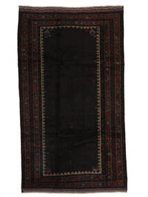 168X294 絨毯 バルーチ オリエンタル 廊下 カーペット ブラック (ウール, アフガニスタン) Carpetvista