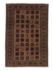 Baluch Rug Rug 195X287 Black/Brown Wool, Afghanistan Carpetvista