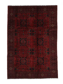  Orientalischer Belutsch Teppich 197X290 Schwarz Wolle, Afghanistan Carpetvista