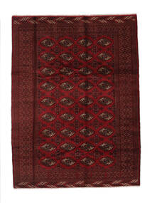  Oriental Baluch Rug 203X274 Black/Dark Red Wool, Afghanistan Carpetvista