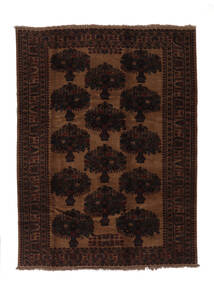  Orientalischer Belutsch Teppich 212X284 Schwarz/Braun Wolle, Afghanistan Carpetvista
