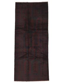  155X357 Medallion Small Baluch Rug Wool, Carpetvista