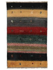 Gabbeh Persia Fine Rug 86X137 Persian Wool Black/Brown Small Carpetvista