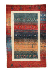  Persischer Gabbeh Persisch Fine Teppich 82X131 Dunkelrot/Schwarz (Wolle, Persien/Iran)