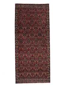  Orientalsk Afshar Teppe 120X275Løpere Svart/Mørk Rød Ull, Persia/Iran Carpetvista