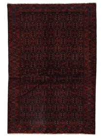 絨毯 オリエンタル ハマダン 138X203 ブラック (ウール, ペルシャ/イラン)