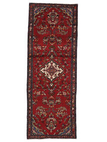 111X306 絨毯 マラバン オリエンタル 廊下 カーペット ダークレッド/ブラック (ウール, ペルシャ/イラン) Carpetvista