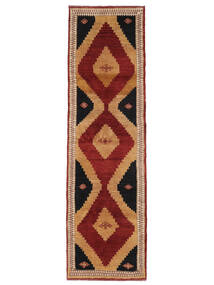 82X283 Alfombra Gabbeh Persia Fine Moderna De Pasillo Marrón/Rojo Oscuro (Lana, Persia/Irán) Carpetvista