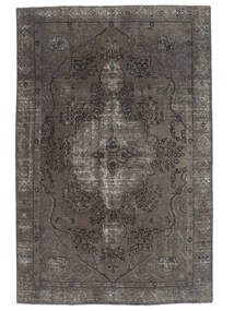  Persischer Colored Vintage Teppich 183X280 Schwarz/Braun (Wolle, Persien/Iran)