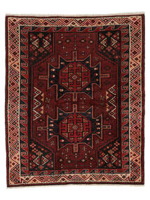 Tapete Lori 170X205 Preto/Vermelho Escuro (Lã, Pérsia/Irão)
