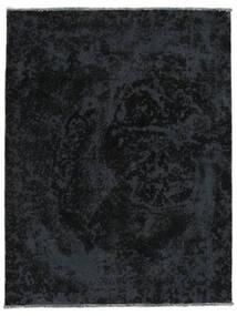 絨毯 カラード ヴィンテージ 210X275 ブラック (ウール, ペルシャ/イラン)