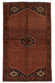  Persischer Ghashghai Teppich 157X261 Schwarz/Dunkelrot (Wolle, Persien/Iran)