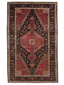  Persialainen Toiserkan Matot Matto 133X215 Musta/Tummanpunainen (Villa, Persia/Iran)