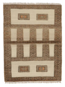 120X160 Kilim Nimbaft Rug Oriental Brown/Beige (Wool, Persia/Iran) Carpetvista