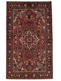 絨毯 ペルシャ バクティアリ 155X267 ブラック/ダークレッド (ウール, ペルシャ/イラン)