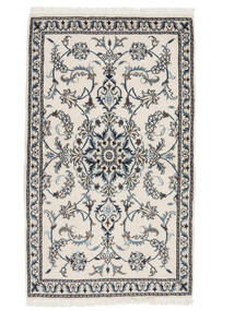 87X146 Nain Rug Oriental Dark Grey/Light Grey (Wool, Persia/Iran) Carpetvista