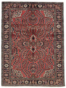  Lillian Rug 150X202 Persian Wool Black/Dark Red Small Carpetvista