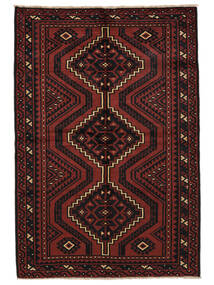  178X262 Lori Rug Black/Dark Red Persia/Iran Carpetvista