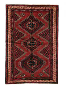 Tapete Lori 170X255 Preto/Vermelho Escuro (Lã, Pérsia/Irão)