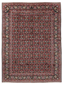  297X408 Najafabad Matot Matto Tummanpunainen/Musta Persia/Iran Carpetvista