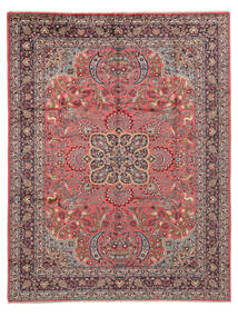 305X392 Hamadan Fine Teppich Orientalischer Dunkelrot/Braun Großer (Wolle, Persien/Iran) Carpetvista