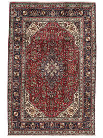 205X305 Täbriz Teppich Orientalischer Dunkelrot/Schwarz (Wolle, Persien/Iran) Carpetvista