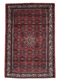  105X160 Hamadan Covor Negru/Dark Red Persia/Iran
 Carpetvista