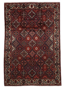 Tapete Oriental Bakhtiari Fine 225X328 Preto/Vermelho Escuro (Lã, Pérsia/Irão)