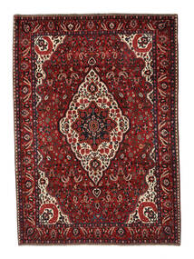 Dywan Orientalny Baktjar 220X310 Czarny/Ciemnoczerwony (Wełna, Persja/Iran)