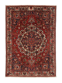 210X312 Bachtiar Teppich Orientalischer Dunkelrot/Schwarz (Wolle, Persien/Iran) Carpetvista