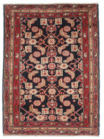  Orientalischer Ardebil Teppich 70X100 Dunkelrot/Schwarz Wolle, Persien/Iran Carpetvista