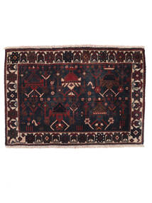  Orientalischer Afshar/Sirjan Teppich 56X77 Schwarz/Braun Wolle, Persien/Iran Carpetvista
