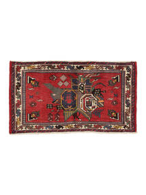 Afshar/Sirjan Rug 50X95 Dark Red/Black Wool, Persia/Iran Carpetvista