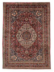 215X300 Bachtiar Teppich Orientalischer Schwarz/Dunkelrot (Wolle, Persien/Iran) Carpetvista